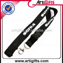 2013 Factory supply polyester lanyard short strap